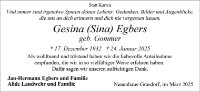 eine Anzeige