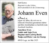eine Anzeige