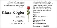 eine Anzeige
