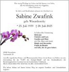 eine Anzeige