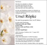 eine Anzeige