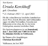 eine Anzeige