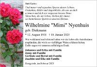 eine Anzeige